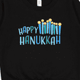 thumbnail image 3 of Inktastic Happy Hanukkah with Candles Toddler Sweatshirt, 3 of 4