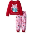 thumbnail image 1 of Komar Kids Girls' Pajama Cute Top and FunPants Sleepwear Set, 1 of 1