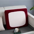 thumbnail image 6 of Seat Cover Solid Colors Washable Soft Removable Simplicity All-Inclusive Comfortable High Elasticity Sofa Cushion, 6 of 6