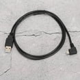 2024 C0402 1M Right Angle Micro USB to USB Connecting Cable for Data