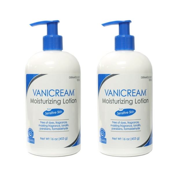 2 Pack Vanicre am Moistu rizing Loti on for Sensi tive Skin 16 Oz Each