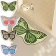 thumbnail image 2 of Lilixerw 16 x 24 Inch Bath Rug,Cute Butterfly Ultra Soft Non Slip Floor Mat for Toilet Bathroom Living Room Kitchen, 2 of 6