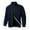 #Navy, variant on DPTALR Men's Solid Color Long Sleeve Stand-Up Collar Zipper Cardigan Jacket,Red,S