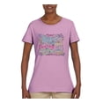 thumbnail image 2 of Wild Bobby, God Grant Me Serenity Courage and Wisdom Prayer Faith, Inspirational/Christian, Women Graphic Tee, Light Pink, Small, 2 of 3