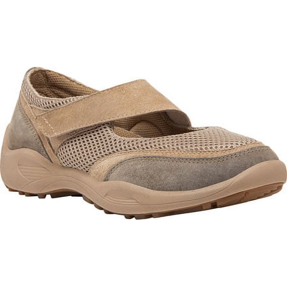 Women's Propet Lydia Taupe Suede/Mesh 8.5 B