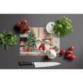 thumbnail image 3 of Carolines Treasures DAC2721LCB 0.2 x 15 x 12 in. Pekingese Cozy Christmas Glass Cutting Board, Large, 3 of 5