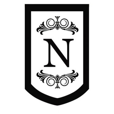 Flag, Gar, Regalia Monogram N