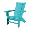thumbnail image 1 of POLYWOOD Modern Curveback Adirondack Chair, 1 of 2