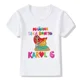 thumbnail image 4 of Camiseta de moda para niña, camiseta de algodón con estampado de Karol G Bichota, ropa para niños, camisetas de verano para bebés, 4 of 5