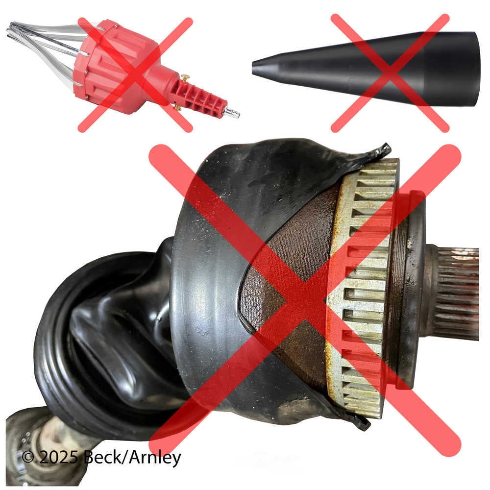 Beck/Arnley 103-3189 CV Joint Boot Kit