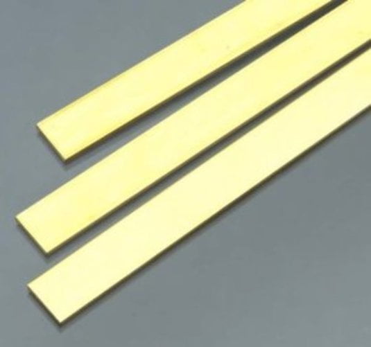 Photo 1 of Brass Strips 36, .064 x 1/2 (3)