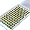 thumbnail image 2 of 4mm Grass Tuft Model Grass Model Grass Vegetation groups for Scenery Model Train Railroad Sand Table Architectural Model Decoration Yellow Green, 2 of 8