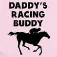 thumbnail image 2 of CafePress - Daddys Racing Buddy Body Suit - Baby Light Bodysuit, Size Newborn - 24 Months, 2 of 4