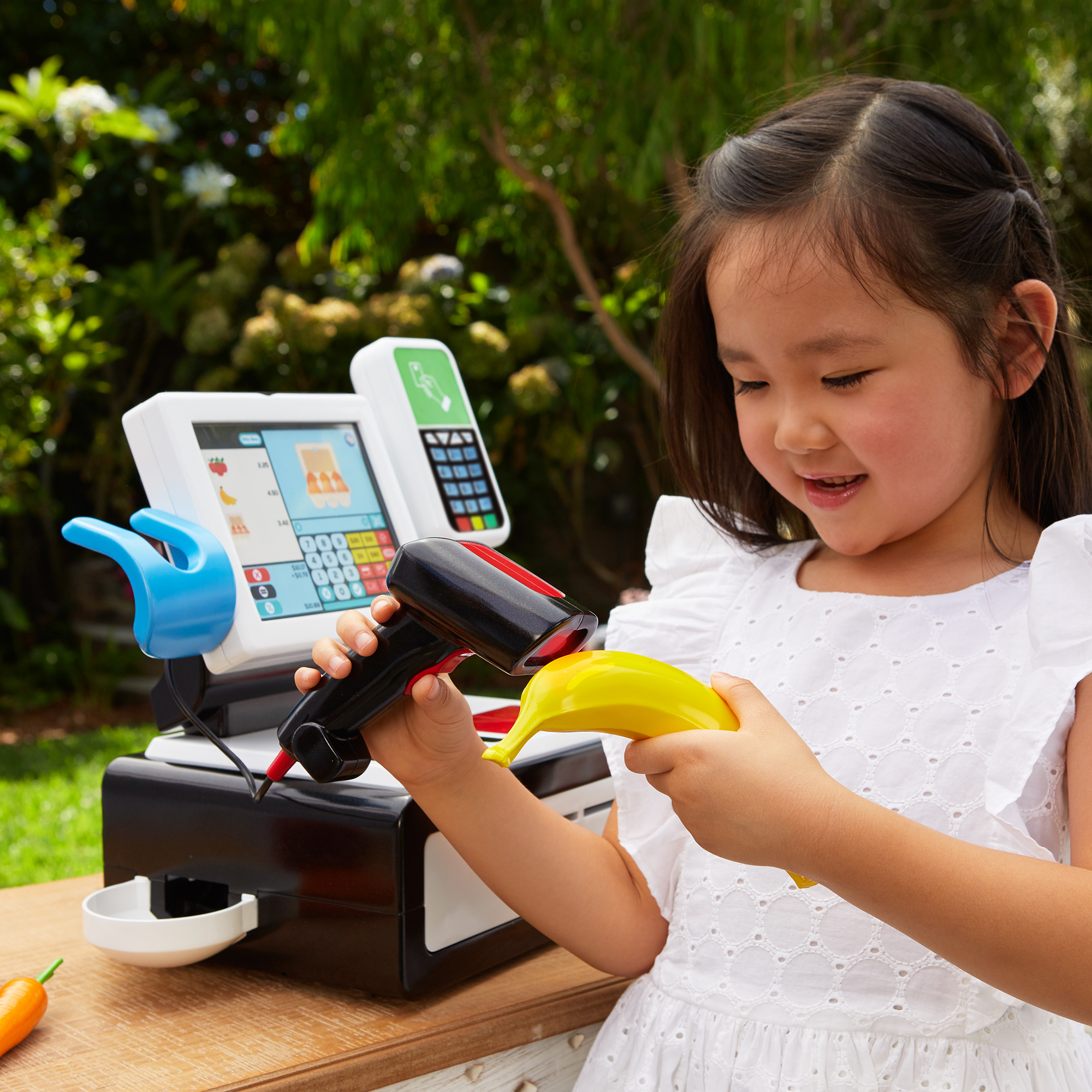 Little Tikes First Self-Checkout Stand Play Cash Register photo 6