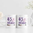 thumbnail image 6 of 45th Birthday Gifts for Women - 1974 Birthday Gifts for Women, 45 Years Old Birthday Gifts Coffee Mug for Mom, Wife, Friend, Sister, Her, Colleague, Coworker - 11oz, 6 of 6
