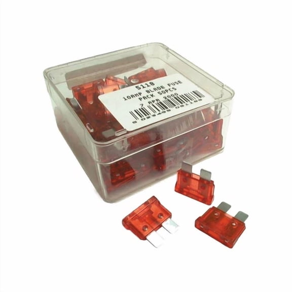 S.5118 Blade Fuse 10A X 50Pcs Agripak