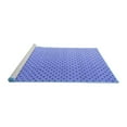 thumbnail image 2 of Ahgly Company Machine Washable Indoor Rectangle Solid Blue Modern Area Rugs, 7' x 9', 2 of 4