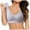 Purple, variant on HOWPAY Full Coverage Bras for Women No Underwire Push up Wireless Supportive Stretch Sports Pullover Bralettes Comfortable Soft Underwear Black L