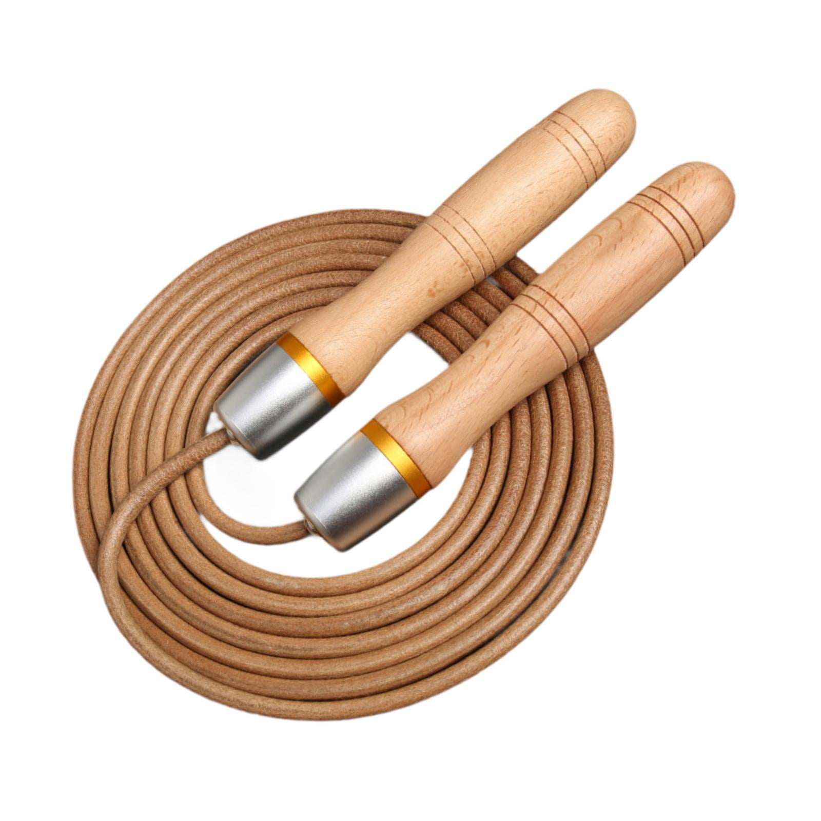 DimyFew Jump Rope 118inch Comfortable Gripping Non Slip Handle Skipping Rope for Fitness Gold