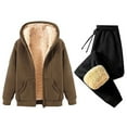 thumbnail image 1 of Gspmoly Men'S Shirt, Men'S Casual Oversize Solid Color Drawstring Trouser Long Sleeve Hooded Set Going Out Tops Summer Savings, 1 of 2