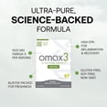 thumbnail image 3 of Omax3 Ultra-Pure Omega-3 Fish Oil Concentrate Brain & Memory Support Gluten-Free, 60 Softgels, 3 of 8