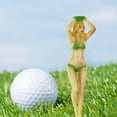 thumbnail image 3 of Bikini Mujer Golf Tees, Novedad Golf Tees  Golf Tee, Inicio Mujeres verde Zulema  Soporte para te de golf, 3 of 7