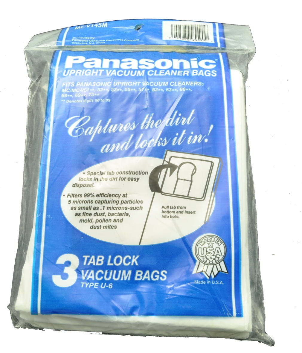 Panasonic Type U6 Upriht Vacuum Cleaner Bags