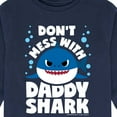 thumbnail image 3 of Baby Shark - Don't Mess With Dadday Shark - Toddler And Youth Long Sleeve Graphic T-Shirt, 3 of 6