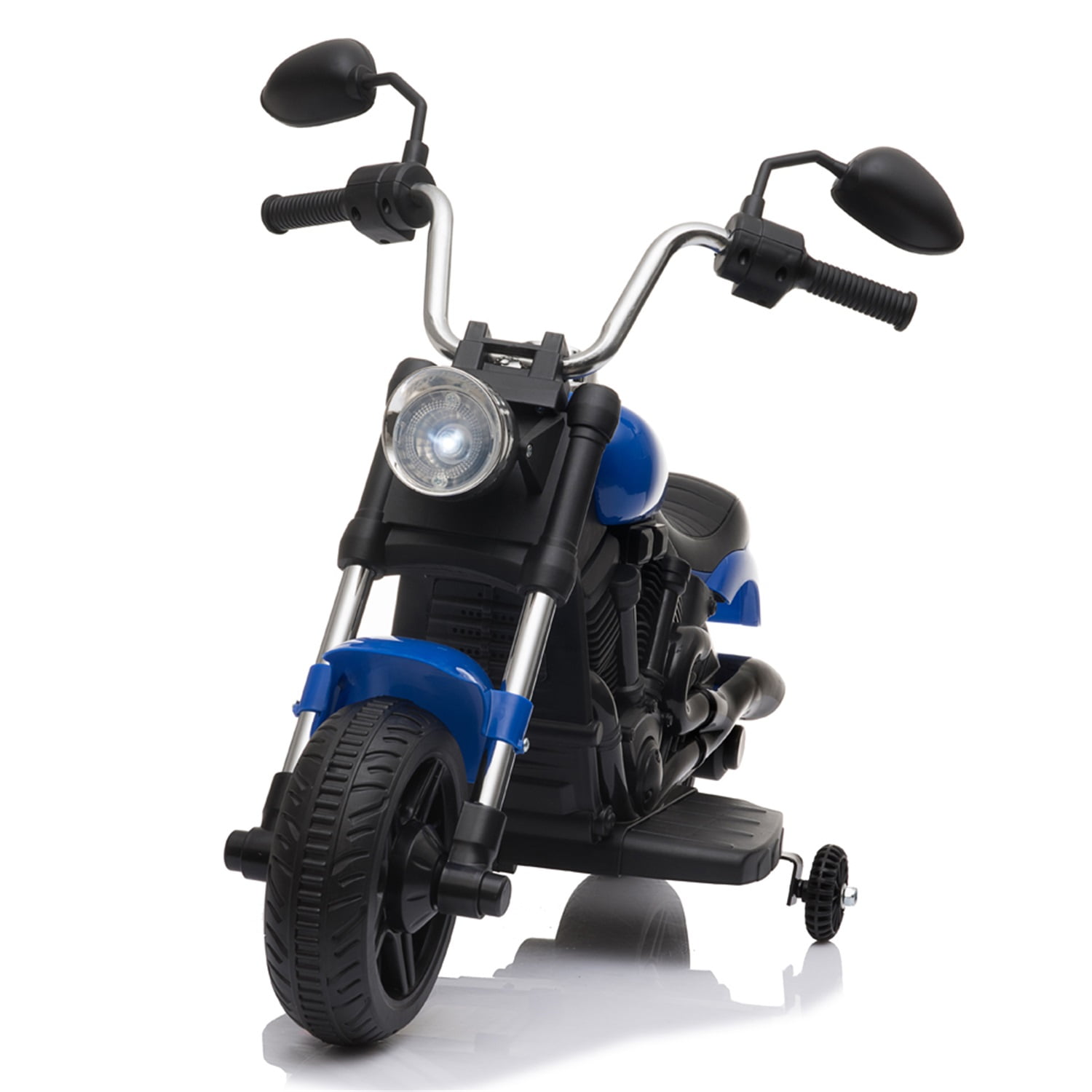 CIPACHO Kids 6V Battery Powered Ride on Motorcycle Toy for Children Boys & Girls, Blue