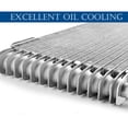thumbnail image 5 of EYSENC Transmission Cooler 40,000 GVW Trans Cooler Low Pressure Drop LPD47391 with Mounting Hardware 47391 Silver, 5 of 7