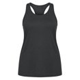 thumbnail image 3 of Uootdi Gym Tops for Women U Neck Sleeveless Racerback Keyhole Cutout Plain Marled Knit Tank Tops for Women Relaxed Fit Workout Sweat Wicking Womens Tees, 3 of 9