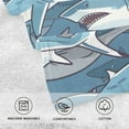 thumbnail image 3 of Many Sharks Cotton Face Towel Soft Hand Towel Absorbent Bathroom Towel for Kitchen Hotel, 3 of 7