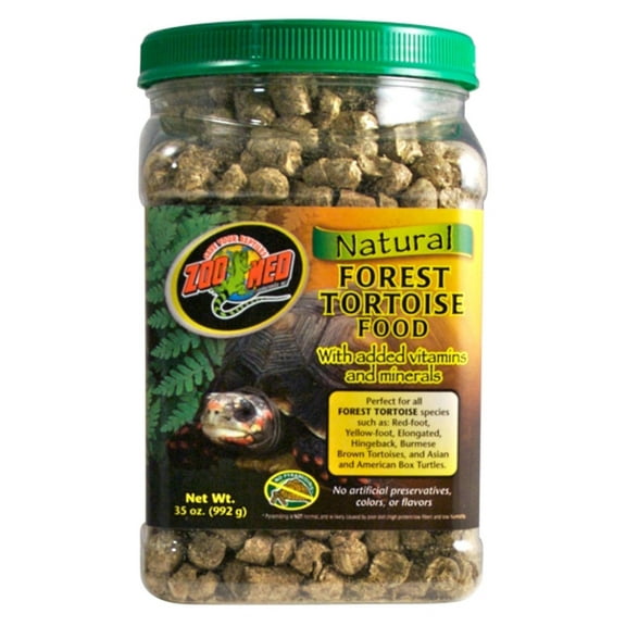 Zoo Med Natural Forest Tortoise Dry Food, 35 oz