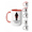 Red, variant on Rongyun Coffee Travel Mug - Women Powering 'It Was Never A Dress' Motivational Ceramic Mug - Coffee or Tea Cup - Novelty Gift for Women 11 oz