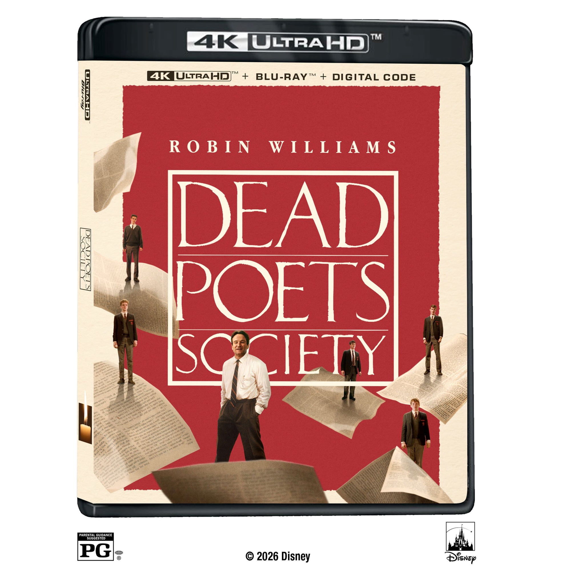 Dead Poets Society (4K Ultra HD + Blu-ray + Digital Copy) Walt Disney Pictures, Drama