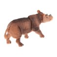 thumbnail image 4 of Justharion Amusant et Éducatif Simulation Animaux Figurines Jouets pour Enfants Rhinocéros 1Set, 4 of 5