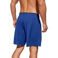 thumbnail image 4 of Pinspark Men's Athletic Running Shorts 7" Mesh Quick Dry Workout Shorts with Zipper Pockets Lightweight Gym Shorts, 4 of 8