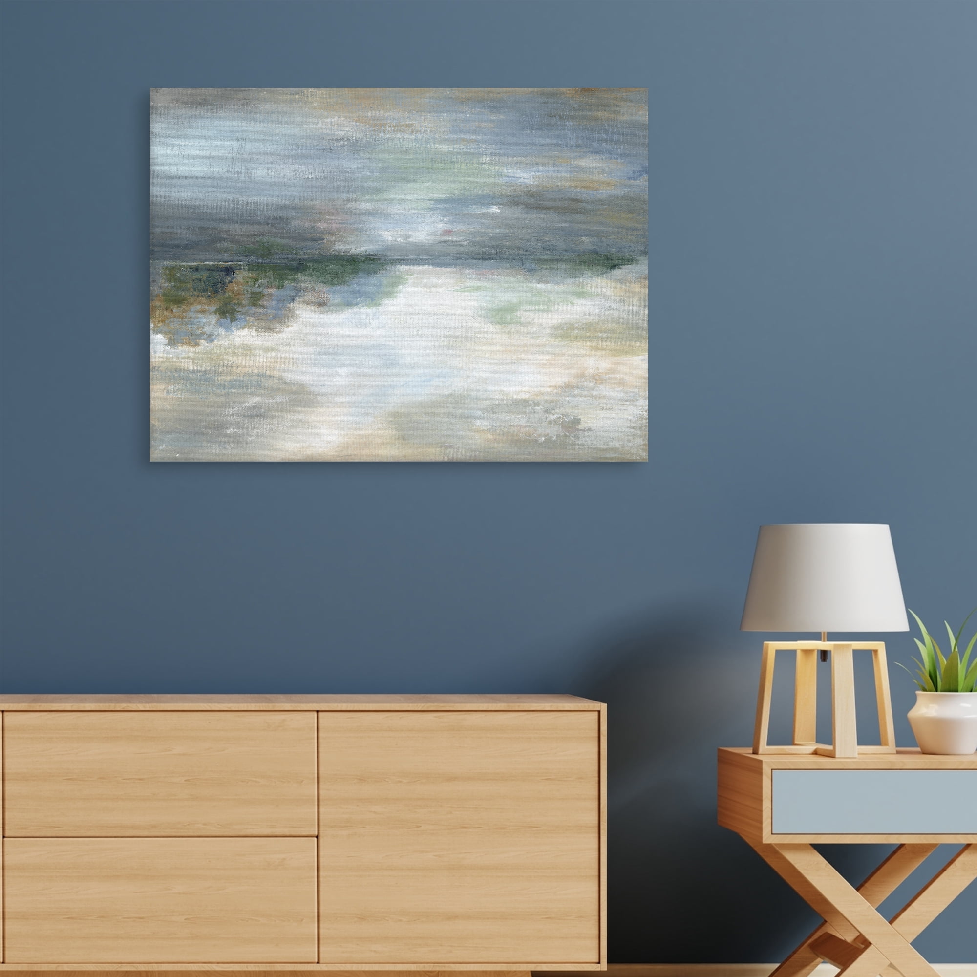 Blue Ethereal by Nan Canvas Art Print