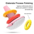 thumbnail image 3 of Whale Rocker Stacking Rings Toy for Infants, Colorful Developmental Toy with Rattle Beads for Fine Motor Skills (6+ Months), 3 of 8