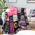 thumbnail image 3 of 30th Birthday Gifts for Women Birthday Decorations for 30 Year Old Women, Gifts for Women Birthday Unique, Birthday Presents for Her Mum Wife Sister Friend, Soft Throw Blanket 60"X50", 3 of 6