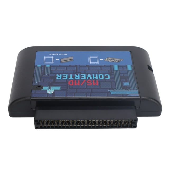 MS to MD Game Card Converter, Multi Platform Video Game Adapter for Retron5, for Retron3, for Retron2 Mega Drive , with Premium ABS Material for Enhanced Durability