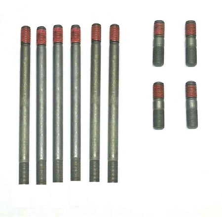 New Marine Boat Outboard Power Head Stud Kit Compatible With Mercury 6 Cyl 3.6265 Bore 3L Optimax 225 HP 6 Cyl 3.6265 Bore 3L Optimax 250 HP 6 Cyl 3.6265 Bore 3L Pro XS 200 HP