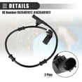 thumbnail image 4 of Unique Bargains Rear Left ABS Sensor Wheel Speed Sensor for Mercedes-Benz ML320 1998-2003 Plastic 1635401017 Black, 4 of 7