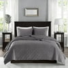 Madison Park Emery Velvet Coverlet Mini Set 6-Color Option