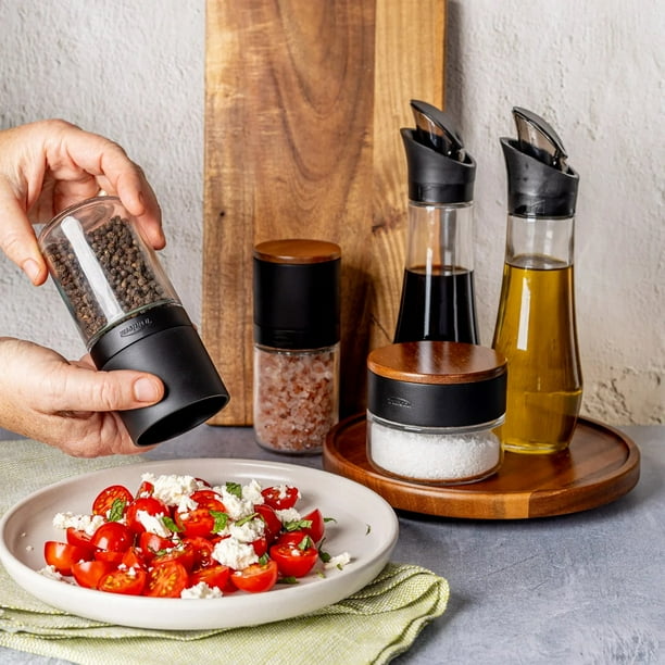 Trudeau Lazy Susan Seasoning Station, 6 Piece Set - Walmart
