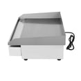 thumbnail image 6 of NEW ARRIVAL Commercial Electric Grill 1500W Electric Food Oven Stainless Steel Restaurant BBQ Grill Desktop Steak Machine US Plug silver, 6 of 8