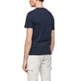 thumbnail image 3 of s.Oliver Camiseta para hombre: básica, cuello redondo, algodón, lisa Azul oscuro M (Medium), 3 of 4