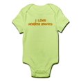 thumbnail image 1 of CafePress - I Love Horror Movies Infant Bodysuit - Baby Light Bodysuit, 1 of 1