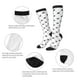 thumbnail image 3 of Fotbe Black Rabbit Calcetas Divertidas Estampadas para Hombre y Mujer, Calcetas de Algodón hasta la Rodilla para Caminar, Correr, Enfermería y Embarazo, 3 of 6