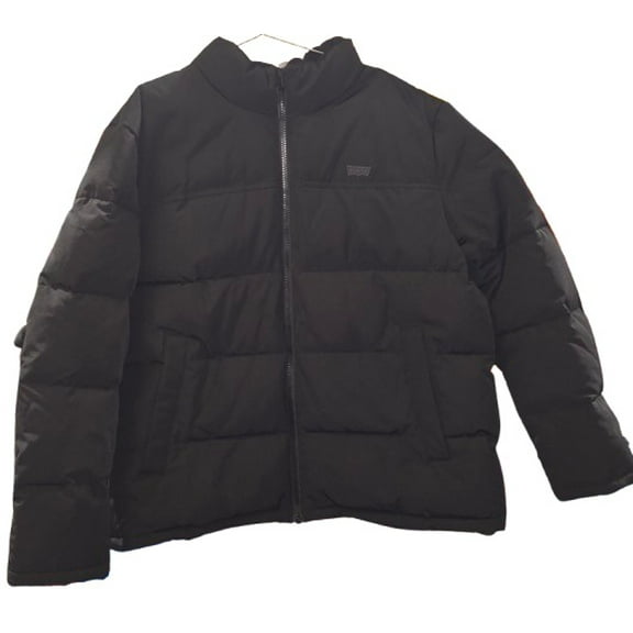 Levi's Mens Heavyweight Puffer Jacket, XXL Black